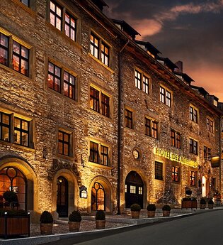 Adelshof in Schwäbisch Hall: Außenansicht | © Romantikhotel Adelshof
