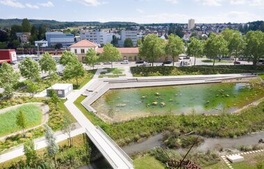 Weiherpark mit Weiherterrassen | Parkanlage Eppingen | HeilbronnerLand