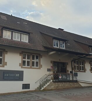 Gebäude der WG in der Amthofanlage