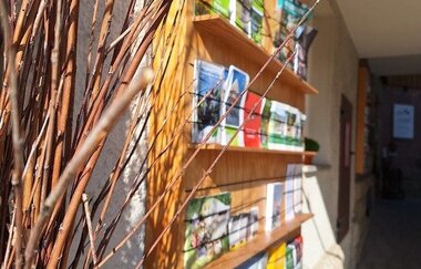 Hügelstation im Hof des WeingutsWeiberle | © Weingut Weiberle