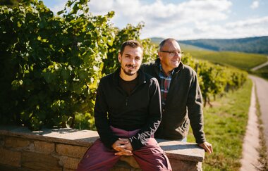 Christoph und Reinhold Golter | Weingut Golter | HeilbronnerLand | © Golter -Weingut im Klee GbR