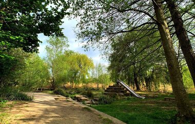 Wasserspielplatz im Ziegeleipark Böckingen | HeilbronnerLand