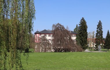 Blick auf den Schlosspark Eichtersheim in Angelbachtal | © Land der 1000 Hügel - Kraichgau-Stromberg