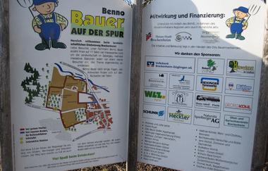 Benno Bauer auf der Spur | kindgerechter Lehrpfad in Brackenheim
