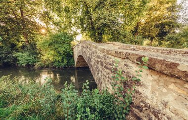 Etappe 2 - Historische Steinbrücke bei Forchtenberg | © Arbeitsgemeinschaft Kocher-Jagst-Radweg