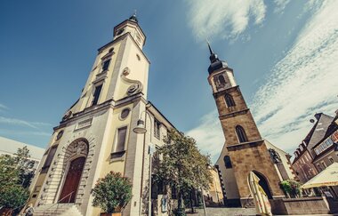Etappe 5 - Stadtkirche in Crailsheim | © Arbeitsgemeinschaft Kocher-Jagst-Radweg