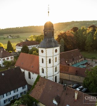 Rotes Schloss Jagsthausen - Restaurant, Biergarten & Hochzeitslocation | HeilbronnerLand | © Rotes Schloss Jagsthausen