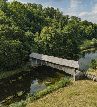 Ockenauer Steg bei Kirchberg an der Jagst | © Hohenlohe + Schwäbisch Hall Tourismus e. V.