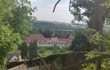 Bergkirche Heinsheim - Aussicht ins Neckartal  | Bad Rappenau | HeilbronnerLand | © Touristikgemeinschaft HeilbronnerLand