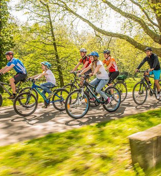 Neckartal-Radweg bei Heilbronn | © Touristikgemeinschaft HeilbronnerLand e.V.
