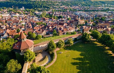 Neckartal-Radweg Etappe 4: Tübingen - Esslingen am Neckar | © Geschäftsstelle Neckartal-Radweg_Maximilian Semsch