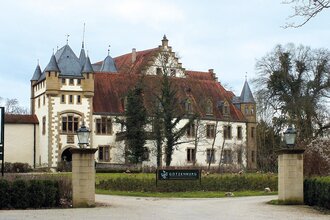 Die Burg hat mehrere Giebel | © Touristikgemeinschaft Hohenlohe e. V. | Würth Elektronik