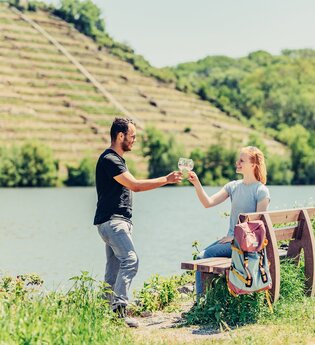 Wanderpause am Neckar | Lauffen am Neckar