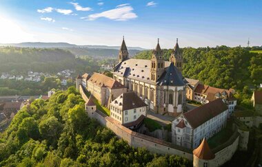 Großcomburg, Schwäbisch Hall, Panoramaaufnahme