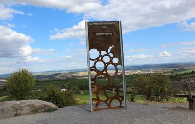 Schönste Weinsicht Württemberg - am Michaelsberg Cleebronn | HeilbronnerLand